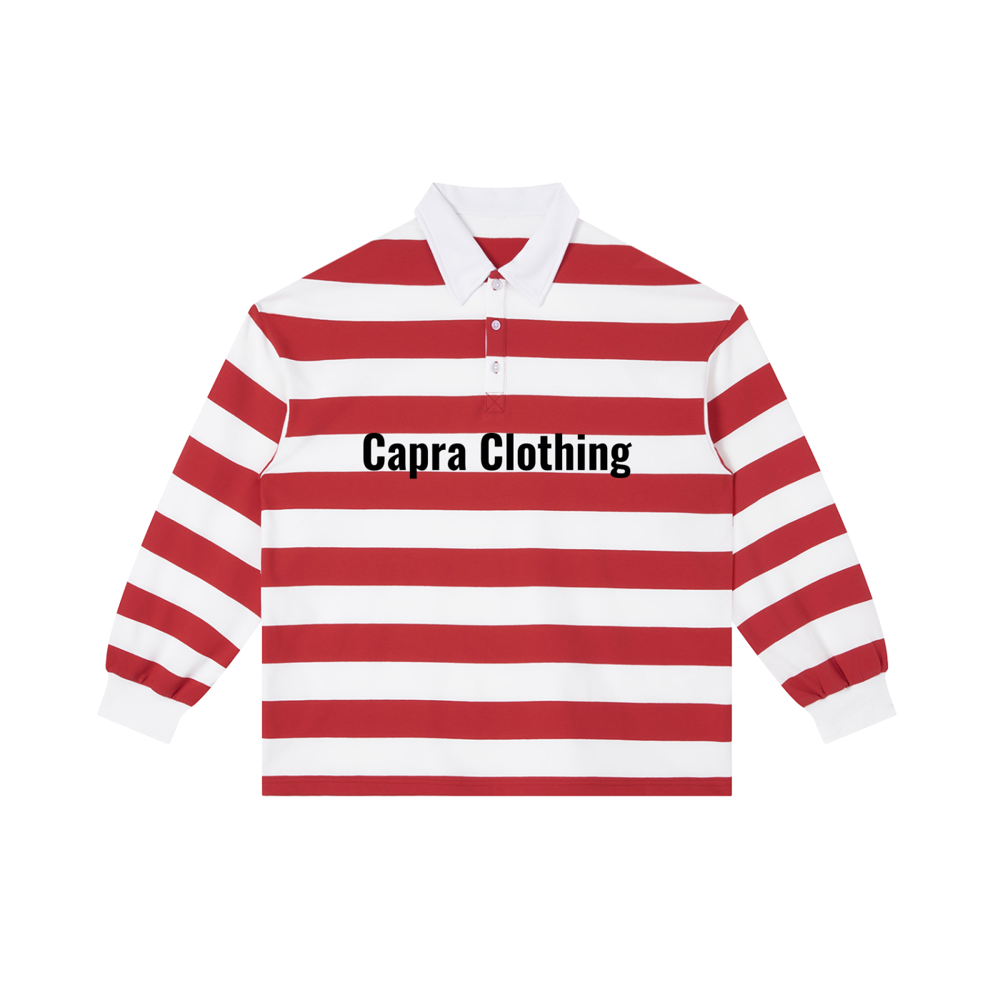 Color Block Stripe Polo Shirt