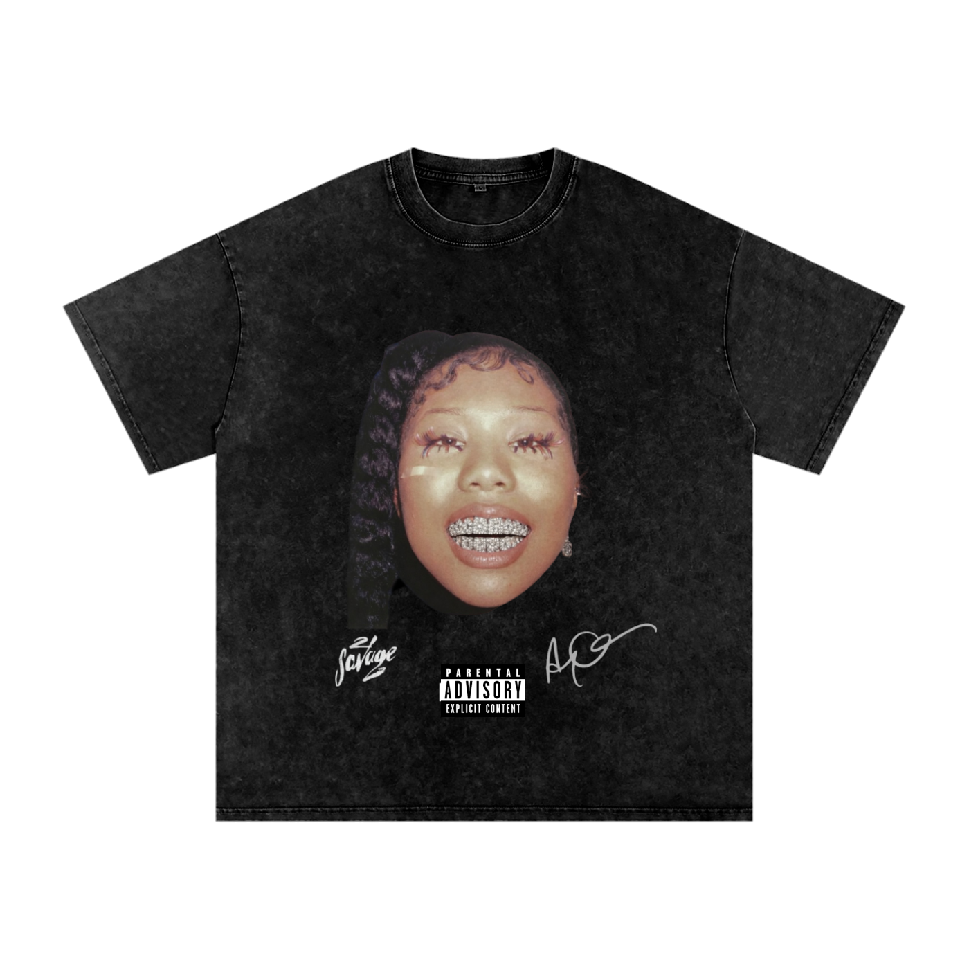 Snow Washed Oversized Her loss T-Shirt